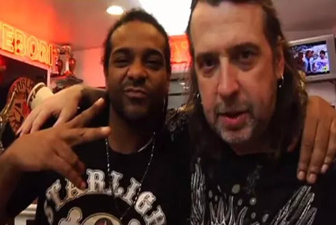 Mario Barth Tattoos Jim Jones at Starlight