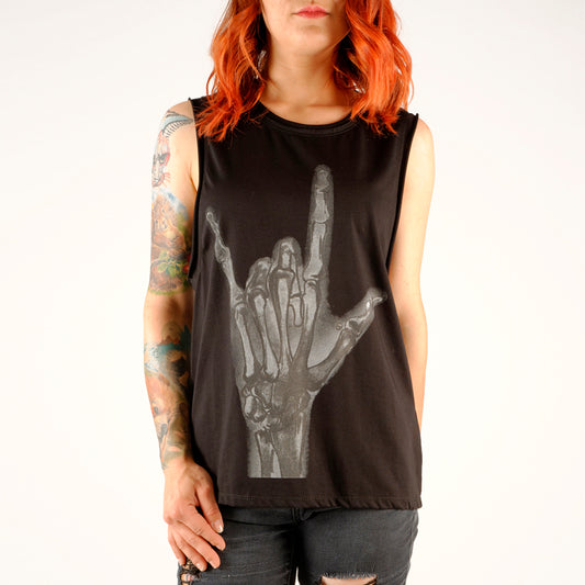 Rock N Roll Bone Hand Tee